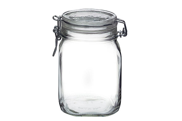 Fido Bocal rond 750ml Transp. - 6 pces